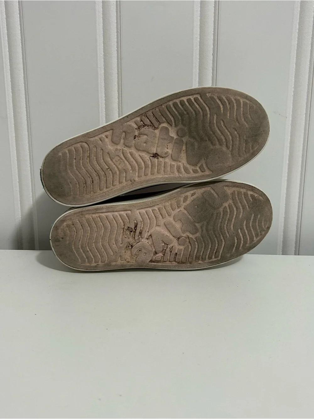 Native Jefferson Kids Glitter Slip-On Sneakers - Pink